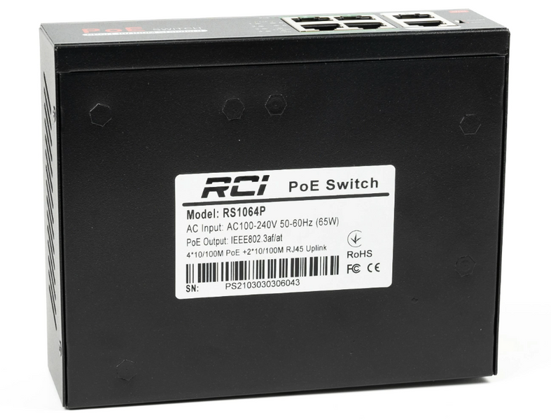 Комутатор RCI PoE (RS1064P) H00000326719 фото
