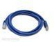 Патч-корд Kingda UTP Cat. 5e 3 м PVC Синий (PAUT3300-Bl) H00000002710 фото