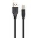 Кабель Vinga USB Type A - USB Type B 1.8 м USB 2.0 (VCPDCAMBM1.8BK) H00000204184 фото 2