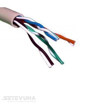 Кабель вита пара Ritar UTP Cat 5e PVC 4 + 2 х 2 х 0,49 (Ritar_5056) H00000037797 фото