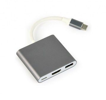 Адаптер-переходник Cablexpert (A-CM-HDMIF-02-SG) H00000179717 фото