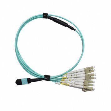 Патч-корд оптичний L&W ELECTRONICAL MPO-MPO UPC MM(OM3) Duplex 30м (LW-PC30MPO8OM3) H00000035639 фото