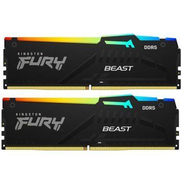 Оперативная память Kingston DIMM DDR5 16 Гб (2 &times; 8 Гб) (KF552C40BBAK2-16) H00000254720 фото