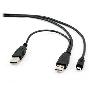 Кабель Cablexpert USB Type A - mini-USB 0.9 м USB 2.0 (CCP-USB22-AM5P-3) H00000180043 фото
