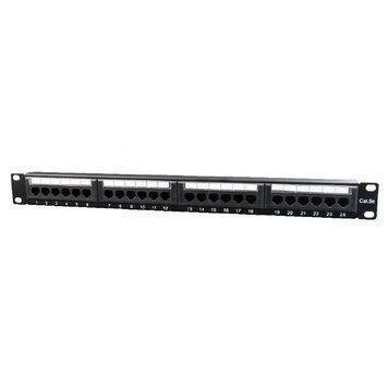 Патч-панель Cablexpert 1U 24 порта UTP кат. 5e (NPP-C524CM-001) H00000100826 фото
