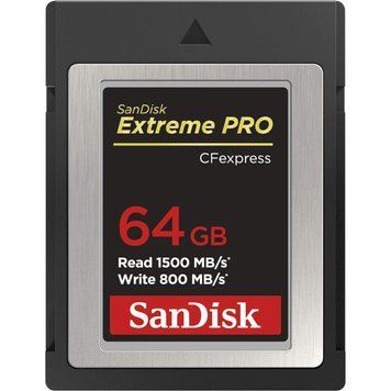 Карта памяти SanDisk Extreme Pro (SDCFE-064G-GN4NN) H00000281046 фото