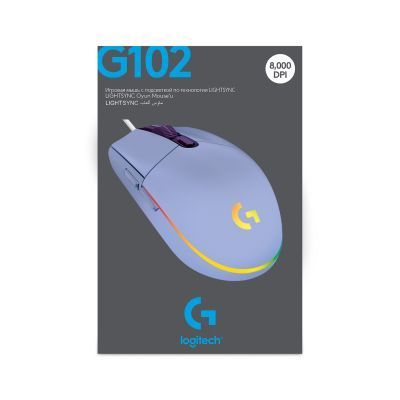 Миша Logitech G102 Lightsync USB дротова (910-005854) H00000115217 фото