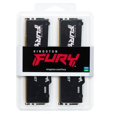 Оперативная память Kingston DIMM DDR5 16 Гб (2 &times; 8 Гб) (KF552C40BBAK2-16) H00000254720 фото