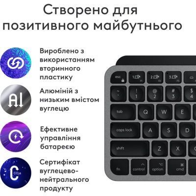 Клавіатура Logitech (920-012652) H00000457466 фото