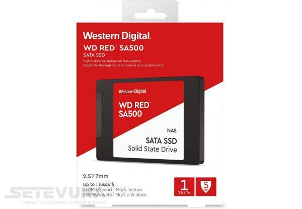 SSD диск WD WD Red SA500 1ТБ SATA III 2.5" 3D TLC (WDS100T1R0A) H00000025556 фото