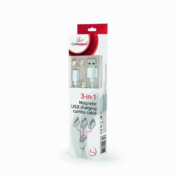 Кабель Cablexpert USB Type A - Micro-USB USB Type C Apple Lightning 1 м USB 2.0 (CC-USB2-AMLM31-1M) H00000179823 фото