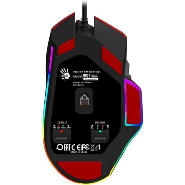 Мышь A4Tech (W95 Max (Sports Red)) H00000395579 фото