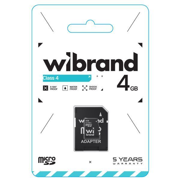 Карта пам'яті Wibrand (WICDC4/4GB-A) H00000460345 фото