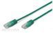 Патч-корд DIGITUS UTP Cat. 5e 0.5 м PVC Зелений (DK-1511-005/G) H00000003800 фото