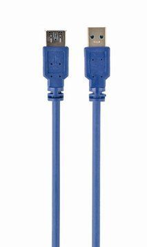 Кабель Cablexpert USB Type A - USB Type A 1.8 м USB 3.0 (USB 3.1 Gen 1) (CCP-USB3-AMAF-6) H00000485395 фото