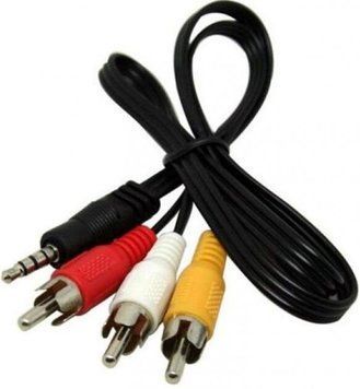 Кабель Atcom mini-jack 3.5 мм - RCA 1.8 м (17320_Atcom) H00000204025 фото