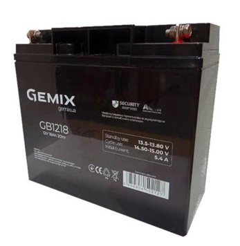 Акумуляторна батарея Gemix 18 Аг AGM 12 В (GB1218T3) H00000348614 фото
