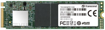 SSD диск Transcend MTE110S 512ГБ PCIe 3.0 x4 M.2 2280 3D TLC (TS512GMTE110S) H00000010964 фото