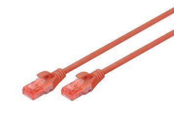 Патч корд DIGITUS UTP Cat. 6 2 м LSZH Червоний (DK-1617-020/R) H00000131085 фото
