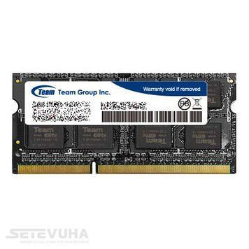 Оперативна пам'ять Team Elite SO-DIMM DDR3L 8ГБ (TED3L8G1600C11-S01) H00000011851 фото