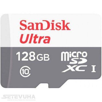 Карта пам'яті SanDisk microSD 128ГБ (SDSQUNR-128G-GN3MA) H00000038359 фото