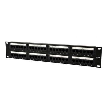 Патч-панель Cablexpert 1U 48 портов UTP кат. 6 (NPP-C648CM-001) H00000100828 фото