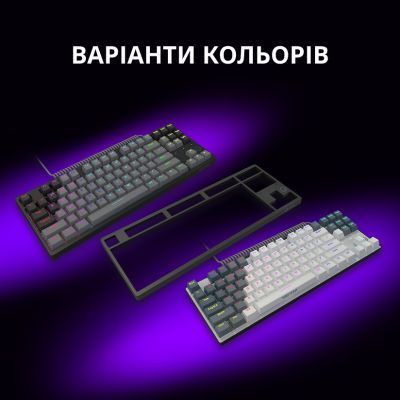 Клавіатура Lorgar (LRG-GK514TKL-WH-UA) H00000457719 фото