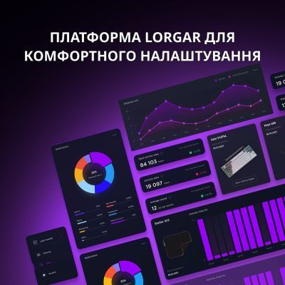 Клавіатура Lorgar (LRG-GK514TKL-WH-UA) H00000457719 фото