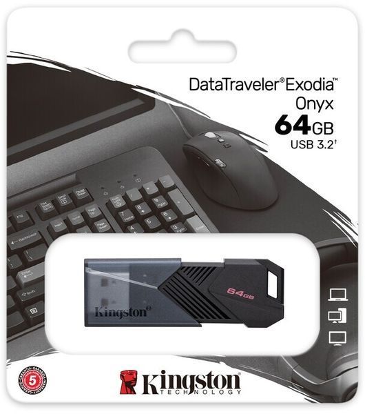 Флеш пам'ять USB Kingston (DTXON/64GB) H00000341210 фото