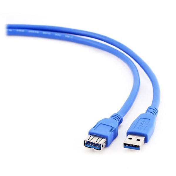 Кабель Cablexpert USB Type A - USB Type A 1.8 м USB 3.0 (USB 3.1 Gen 1) (CCP-USB3-AMAF-6) H00000485395 фото