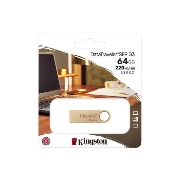 Флеш память USB Kingston (DTSE9G3/64GB) H00000420174 фото