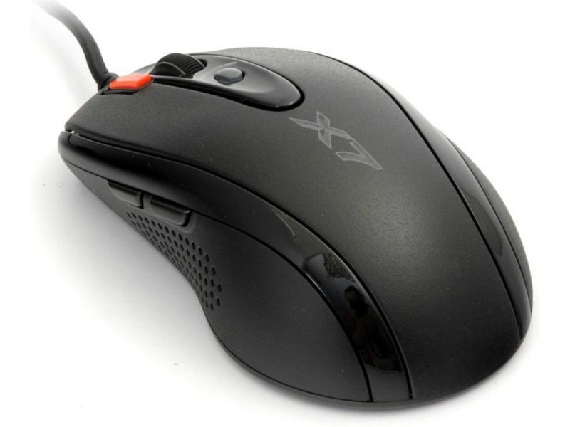Миша A4Tech дротова ігрова (X-718BK USB (Black)) H00000076033 фото