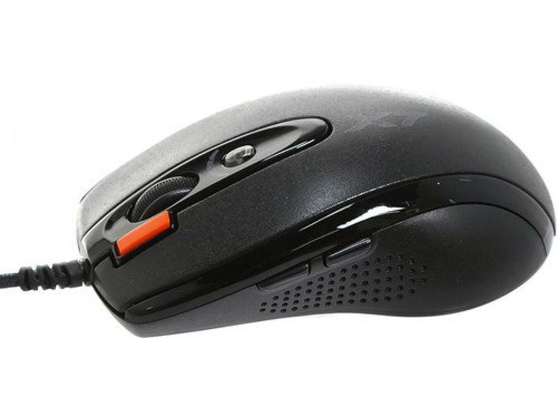 Миша A4Tech дротова ігрова (X-718BK USB (Black)) H00000076033 фото