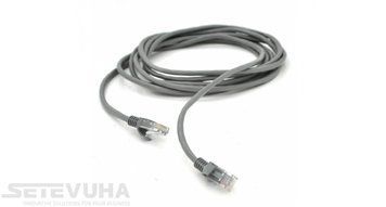 Патч корд Ritar UTP Cat. 5e 7.5 м PVC Сірий (PCR-CU/7.5G) H00000043459 фото