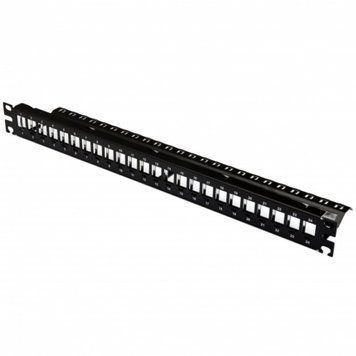 Патч-панель CMS 1U набірна 24 порти FTP/STP (CMS-PP24K19RME-B) H00000133523 фото