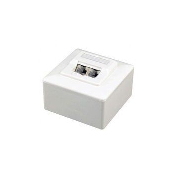 Розетка Cablexpert двойная (MWS-2S6-01) H00000100872 фото