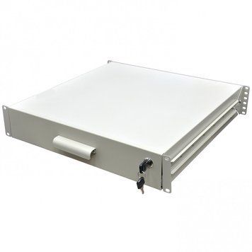Ящик CMS 19" 2U 450мм з замком (UA-SHF2U45G) H00000002561 фото