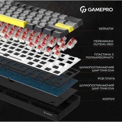 Клавіатура GamePro (MK130G Pro) H00000457721 фото