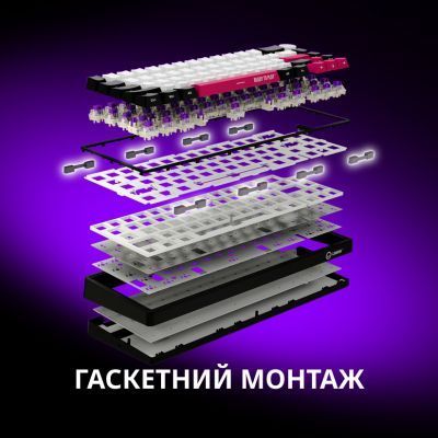 Клавіатура Lorgar (LRG-KBP70MW-YL-US) H00000500877 фото