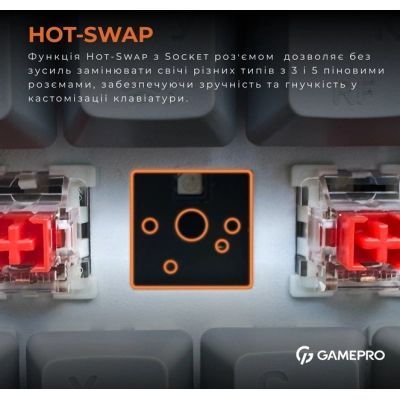 Клавіатура GamePro (MK130G Pro) H00000457721 фото
