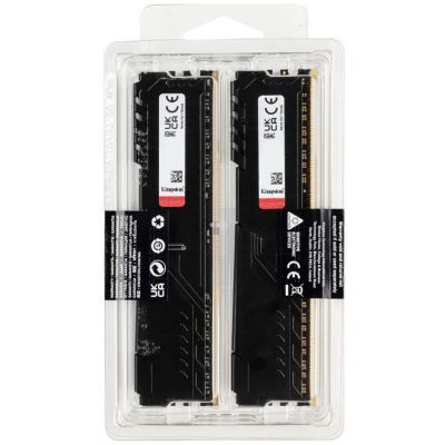 Оперативна пам'ять Kingston Fury Beast DIMM DDR4 32ГБ (KF432C16BBK2/32) H00000128986 фото