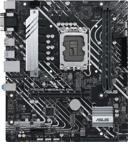 Материнская плата ASUS 1700 (PRIME_H610M-A_D4-CSM) H00000173564 фото