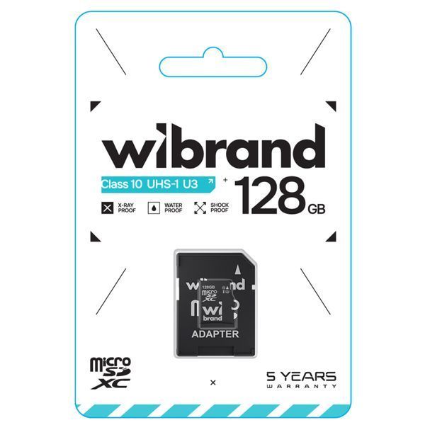 Карта памяти Wibrand (WICDHU3/128GB-A) H00000460347 фото