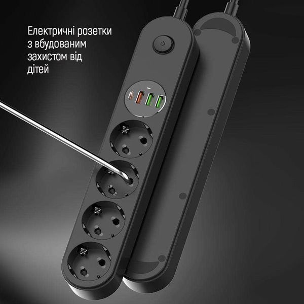 Сетевой фильтр ColorWay (CW-CHE44PDB) H00000440589 фото