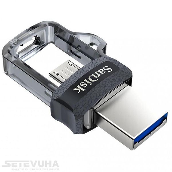 Флеш пам'ять USB SanDisk Ultra Dual Drive 32ГБ USB 3.2 (SDDD3-032G-G46) H00000038223 фото