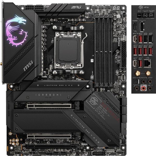Материнська плата MSI AM5 (MPG X670E CARBON WIFI) H00000349857 фото
