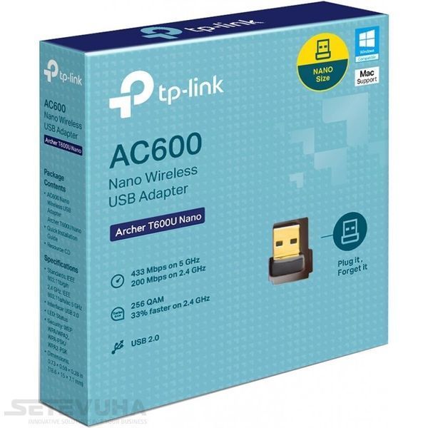 Wi-Fi адаптер TP-Link Двухдиапазонный (ARCHER-T600U-NANO) H00000031325 фото