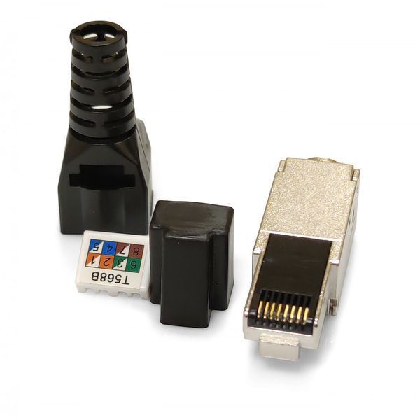 Коннектор RJ-45 Kingda (KD-PGS8051-C6a) H00000347692 фото