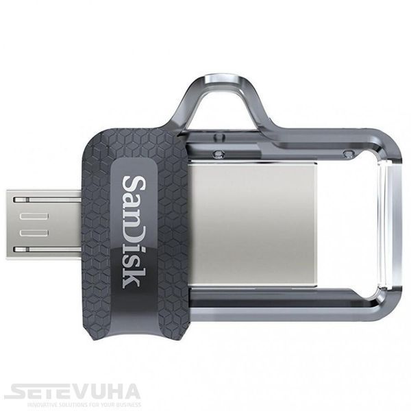 Флеш пам'ять USB SanDisk Ultra Dual Drive 32ГБ USB 3.2 (SDDD3-032G-G46) H00000038223 фото