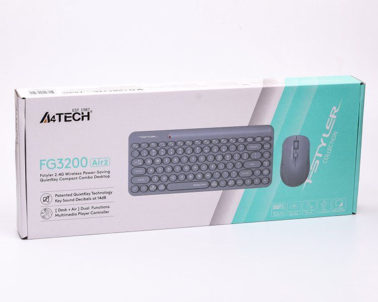 Клавіатура A4Tech (FG3200 Air2 (Blue)) H00000457599 фото